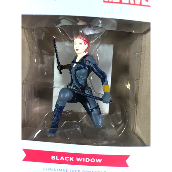 Hallmark Ornaments Black Widow Marvel Comic - Picture 3 of 7